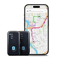 (2 Pack) Spytec GPS Mini GPS Tracker for Vehicles Cars Trucks Loved Ones, Fleets, Hidden Tracker Device for Vehicles with Unlimited US and Worldwide Real-Time Tracking App - 4GLTE Subscription Needed