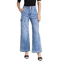 PAIGE Women's Carly Cargo Jeans