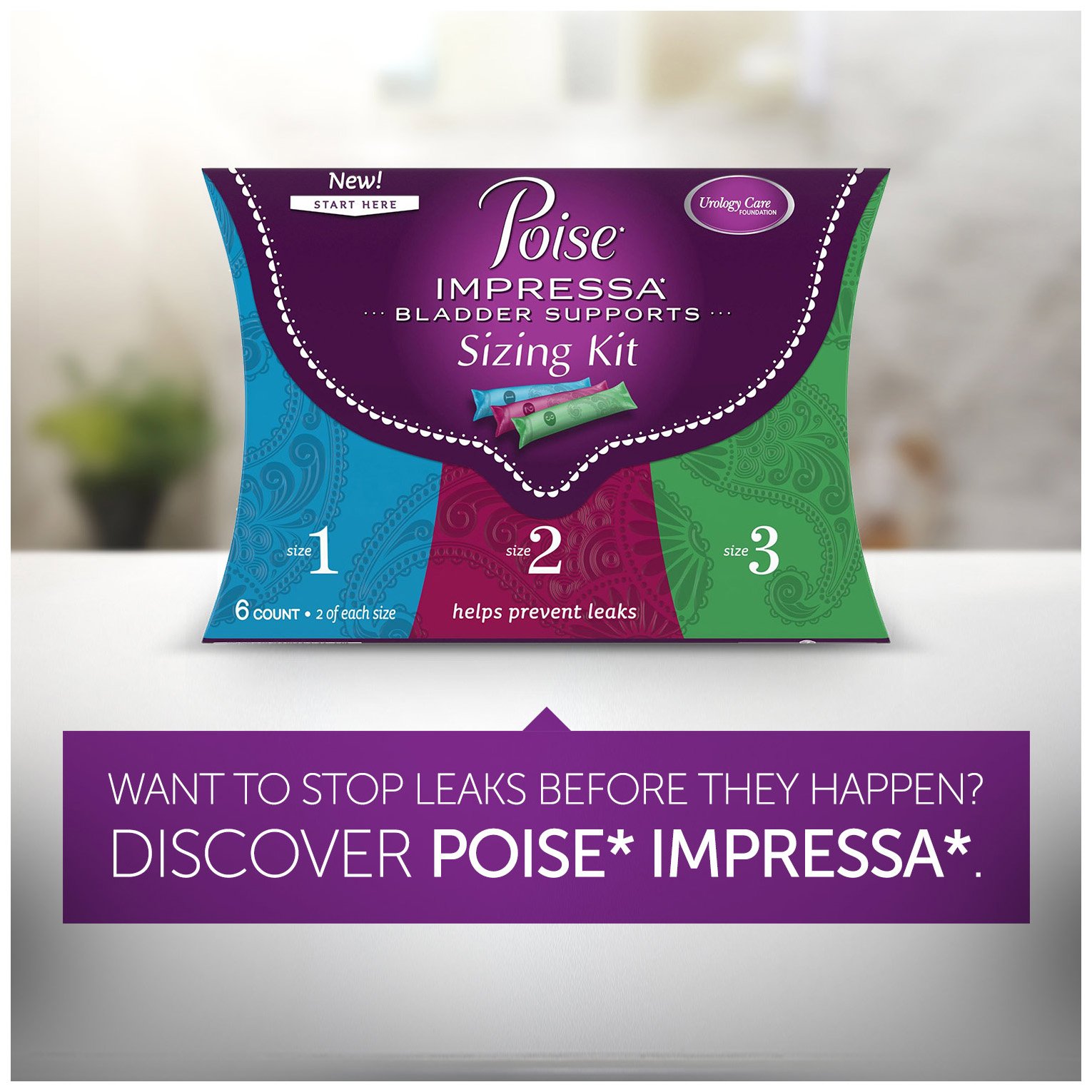 Poise Incontinence Pads & Postpartum Incontinence Pads, 4 Drop Moderate Absorbency, Regular Length, 132 Count