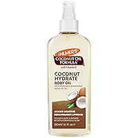 Palmer's Coconut Oil Formula Body Oil, Body Moisturizer with Green Coffee Extract, Bath Oil for Dry Skin, 5.1 Ounces (Spray Cap)