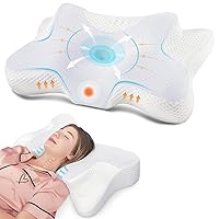 DONAMA Cervical Pillow for Pain Relief Sleeping, Memory Foam Orthopedic Contour Neck Pillows for Bed with Breathable Pillowcase, Ergonomic Neck Support Pillows for Side, Back and Stomach Sleepers