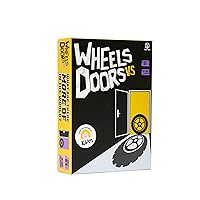 Wheels vs Doors Party Game - Hilarious Game Based on Social Media Discussions, Fun Family Game for Kids and Adults, Ages 8+, 2-20 Players, 30+ Minute Playtime, Made