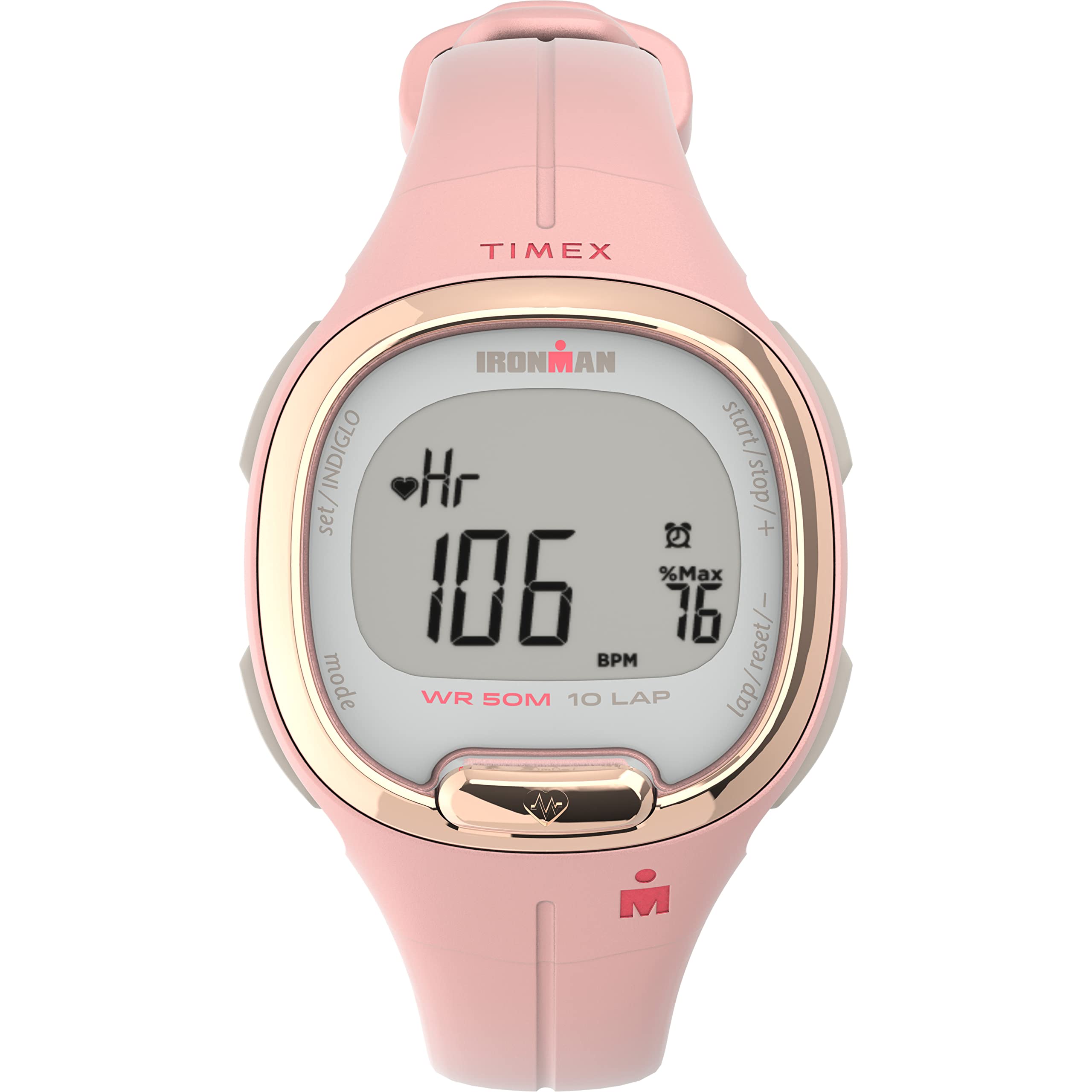 TIMEX IRONMAN Transit+ Watch with Daily Step, Calorie and Distance Tracking & Heart Rate 33mm