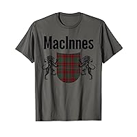 MacInnes Clan Scottish Name Coat Of Arms Tartan T-Shirt