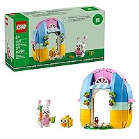 LEGO Spring Garden House 40682: Easter Toy with Bunny and Chick Figures - 277 Pieces