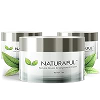 (3 JAR ADVANCED Breast Enhancement Cream - Natural Breast Enlargement, Firming and Lifting Cream | Trusted by Over 100,000 Users & Includes Handbook | $232 Value Bundle