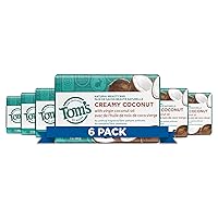 Natural Beauty Bar Soap, Creamy Coconut With Virgin Coconut Oil, 5 oz. 6-Pack (Packaging May Vary)