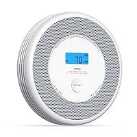 X-Sense Combination Smoke and Carbon Monoxide Detector with Voice Location, Interconnected Smoke Detector Carbon Monoxide Detector Combo with Base Station (Not Included), Model XP0A-MR, 1-Pack