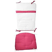 Bedding Rocking Chair Cushion Pad Set, Hot Pink