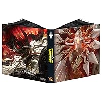 Ultra PRO - March of the Machine 12-Pocket PRO-Binder for Magic: The Gathering - Protect up to 480 Standard Size Cards In Side Loading Pockets, Protect Gaming Cards & Collectible Trading Cards