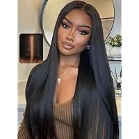 UNICE Silk Straight Pre Everything Frontal Wig 13x4 Ear to Ear Pre Cut Lace Front Wigs Human Hair Bleached Invisible Knots Put on and Go Glueless Wig Human Hair Pre Plucked 16 inch