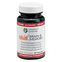 KollaJell 1000 mg - Enhance Focus and Memory Support, 60 Capsules Dietary Supplement