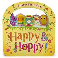Happy & Hoppy - Children's Flip-a-Flap Activity Board Book for Easter Baskets and Springtime Fun, Ages 1-5 Happy & Hoppy - Children's Flip-a-Flap Activity Board Book for Easter Baskets and Springtime Fun, Ages 1-5 Board book