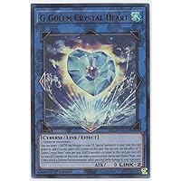 G Golem Crystal Heart - BLCR-EN042 - Ultra Rare - 1st Edition