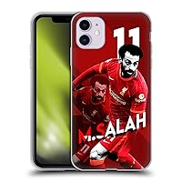 Head Case Designs Officially Licensed Liverpool Football Club Mohamed Salah 2021/22 First Team Soft Gel Case Compatible with Apple iPhone 11