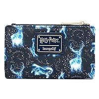 Loungefly Harry Potter Expecto Patronus All Over Print Faux Leather Wallet