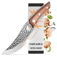 Chef Knife - Perfect Kitchen Knife. Japanese Knife for Cooking, Chopping Knife. Japanese Chef Knife for Home, Camping, BBQ. Chef’s Knives Designed for Balance & Control, Damascus Quality
