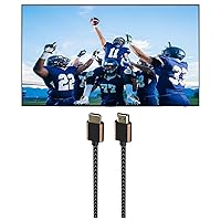 SAMSUNG QN77S90CAFXZA 77 Inch 4K OLED Smart TV with AI Upscaling with a 3S-4KHD2-2.5M III Series 4K HDMI 2.5m Cable (2023)