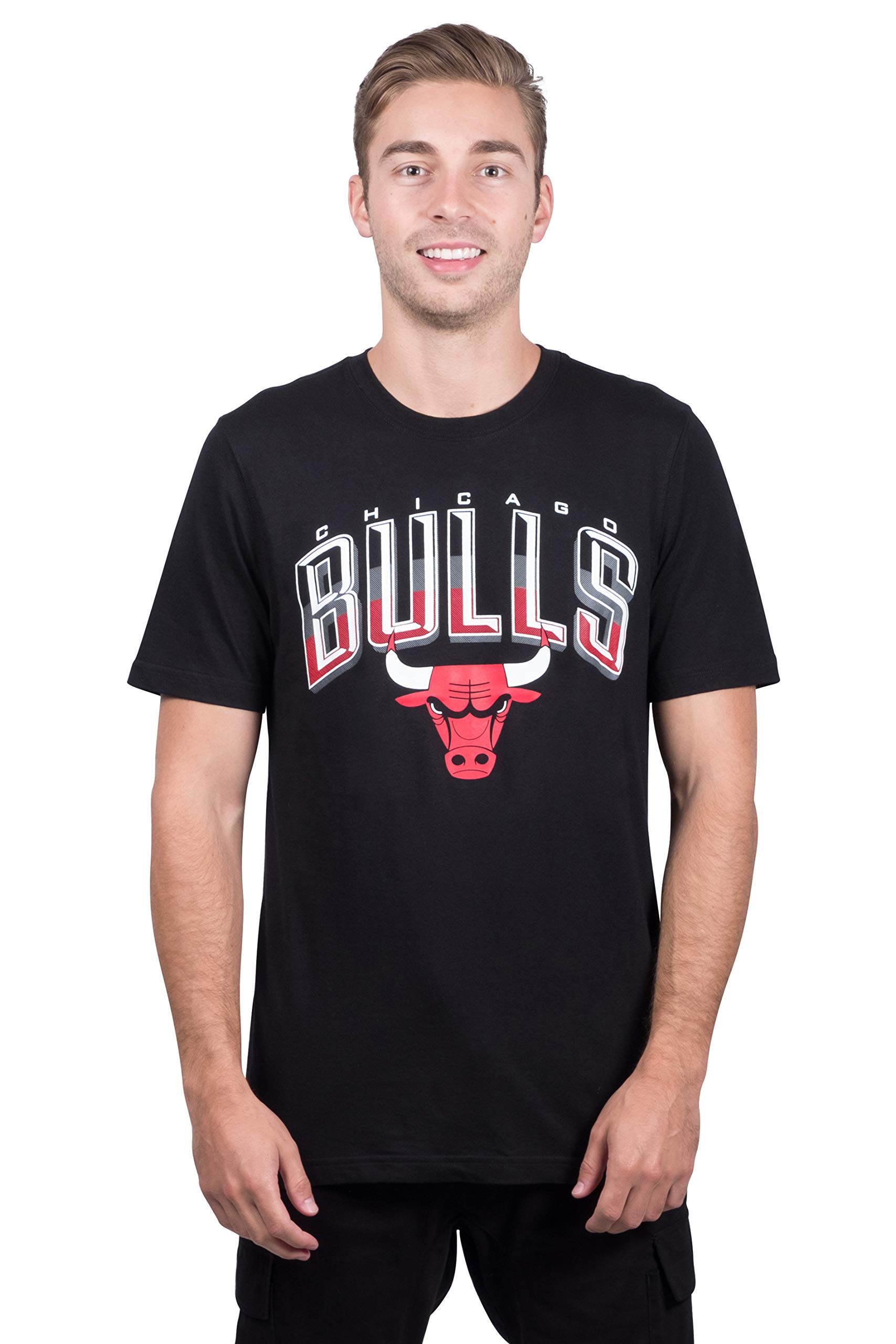 NBA Washington Wizards Men's T-Shirt Arched Plexi Short Sleeve Tee Shirt,  Small, Black