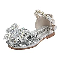 Kids Boots for Girls Size 13 Fashion Spring and Summer Children Dance Shoes Girls Dress Show Dress Shoes with Buckles