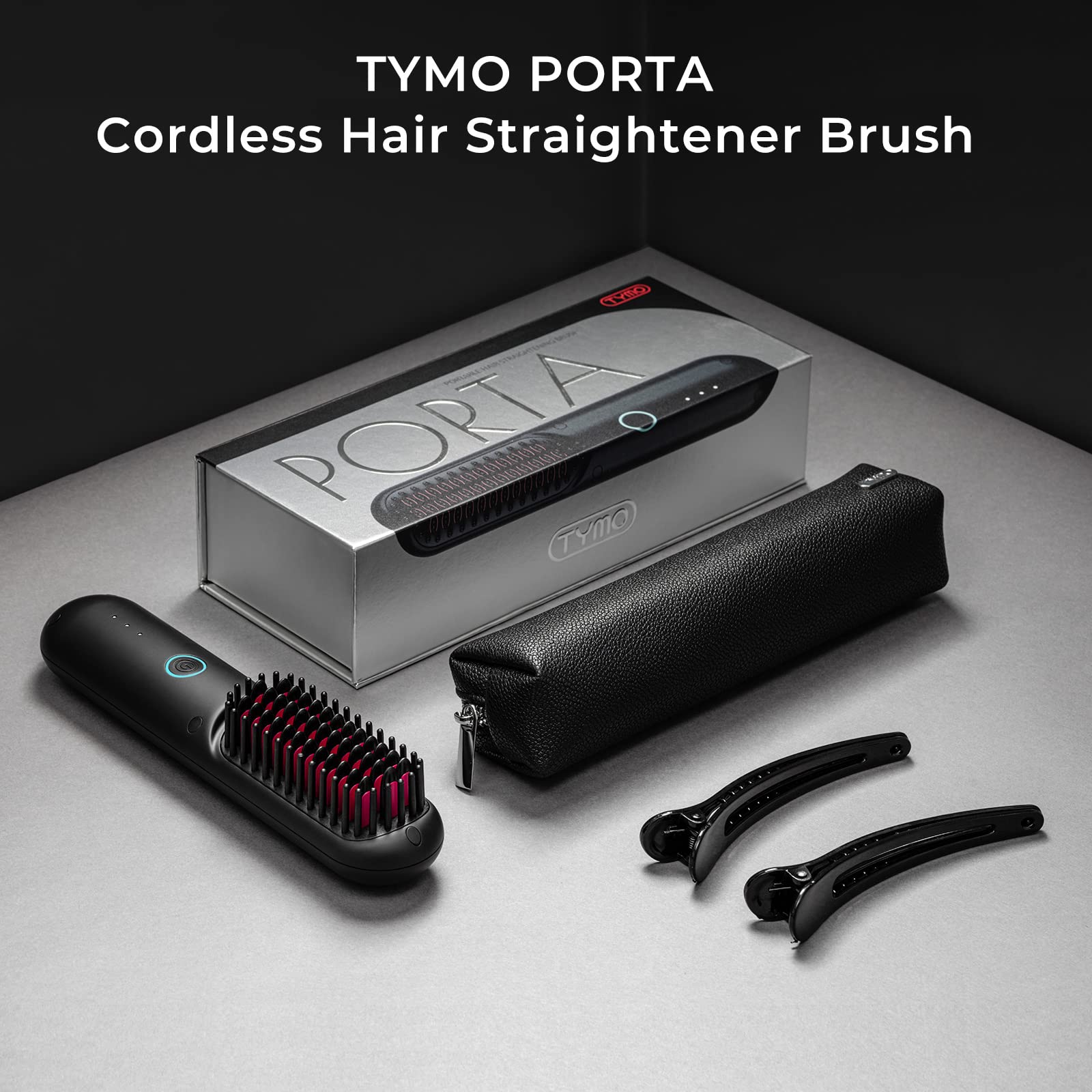 Mua Tymo Porta Cordless Hair Straightener Brush For Travel Mini