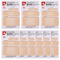RAYNAG 20 Pack Nurse Sticky Notes Band Aid Style Memo Creative Bandage Shape Student Stationary Self-Stick Note Pads Gifts for Women Doctor Teachers Reminder Work Studying Office Supplies, 3 Size