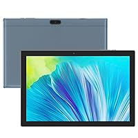 Tablet 64GB 10 Inch Tablet, Android 11 Tablets, 6000mAh Battery Quad Core HD Touch Screen Tableta Computer, with WiFi BT Google Play Tabletas. (Blue)