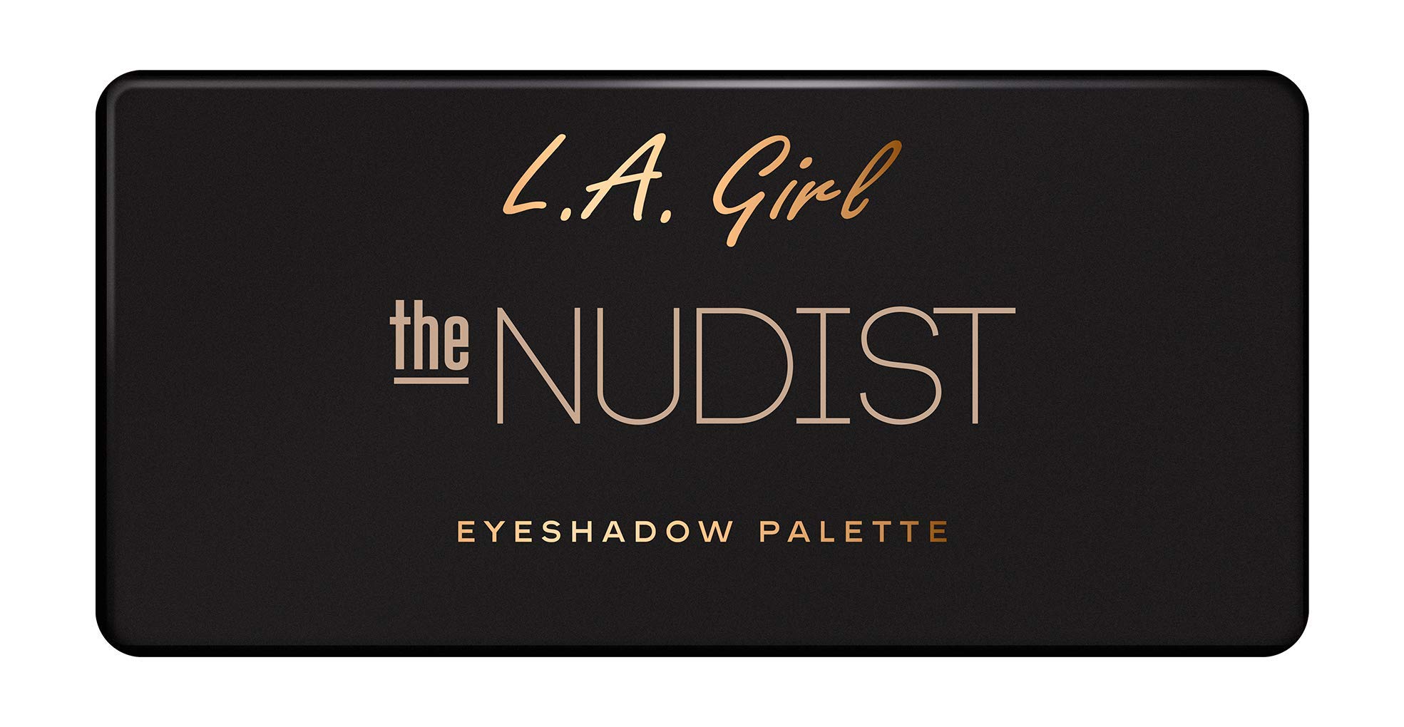 L.A. Girl Fanatic Eyeshadow Palette, The Nudist, 0.035 Oz., Powder