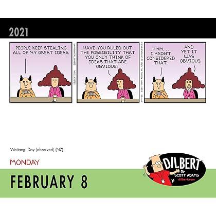 Dilbert 2021 Day-to-Day Calendar