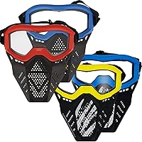 4 Pack Tactical Mask Compatible with Nerf Rival, Apollo, Zeus, Khaos, Atlas, Artemis Blasters Rival Mask