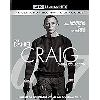 James Bond: The Daniel Craig 5-Film Collection (4K Ultra HD + Blu-ray) [4K UHD] James Bond: The Daniel Craig 5-Film Collection (4K Ultra HD + Blu-ray) [4K UHD] 4K DVD