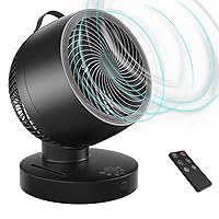 Table Fan Air Circulator with Remote, Blade 8