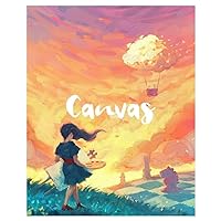 Board Games Canvas Card Game Creative Art Themed Strategy, Hand Management and Set Collection Game for Adults and Teens Ages 14+ 1-5 Players,Made by R2i Games,Mixed,CANVAS01