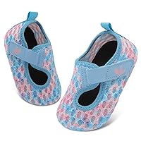 FEETCITY Toddler Water Shoes Boys Girls Swim Shoes Kids Aqua Socks Quick Dry Barefoot for Beach Swimming Pool