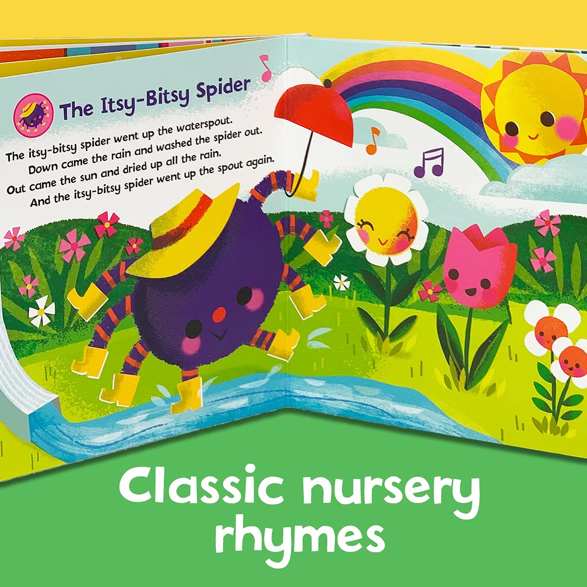 Baby's First Playtime Songs: Interactive Children's Sound Book for Babies and Toddlers Ages 1-3 with Favorite Sing-Along Tunes (Interactive Children's Song Book with 6 Sing-Along Tunes)