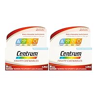 Centrum Fruity Chewables Tablets Pack of 30 (Pack of 2)