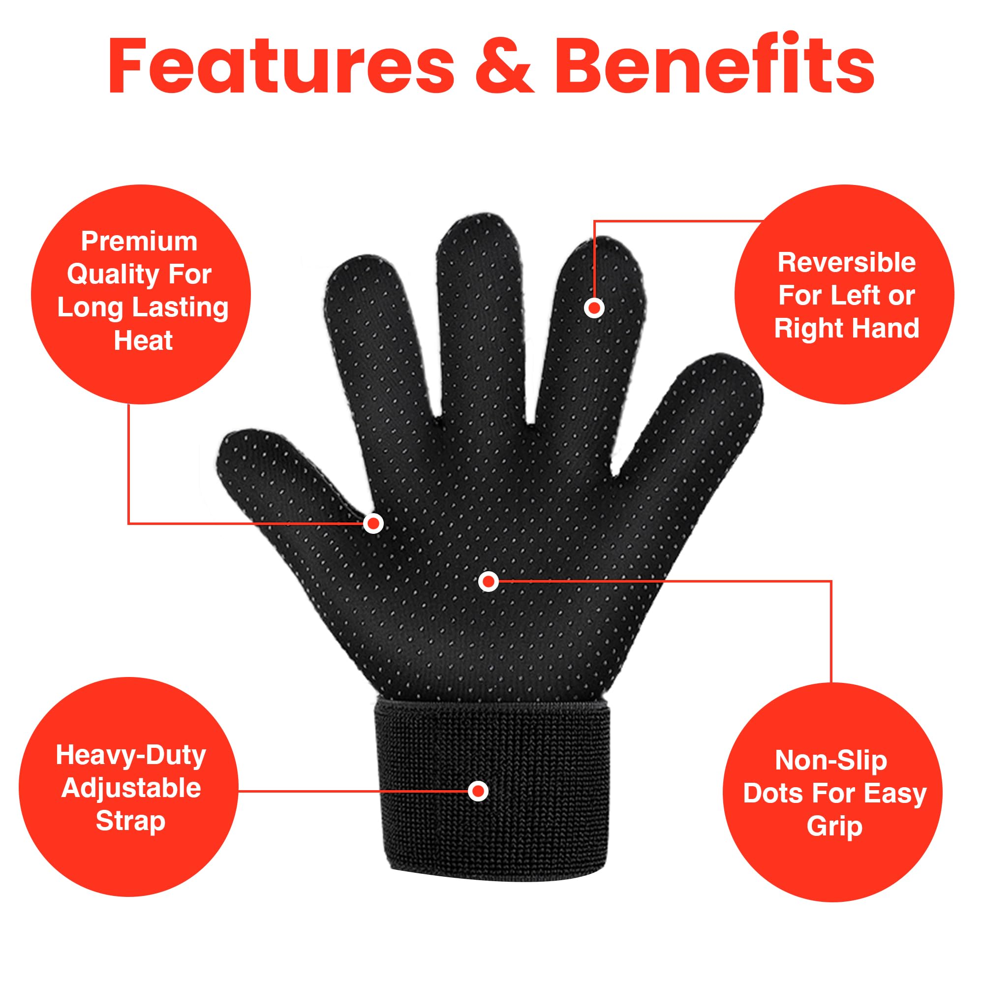 Flex Aid Reversible Warming Arthritis Glove