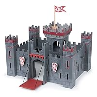 Papo - Medieval & Fantasy - Fantasy Castle - 60053 - Wooden playset for Figurines - Collectible - for Children - Suitable for Boys and Girls - from 3 Years Old