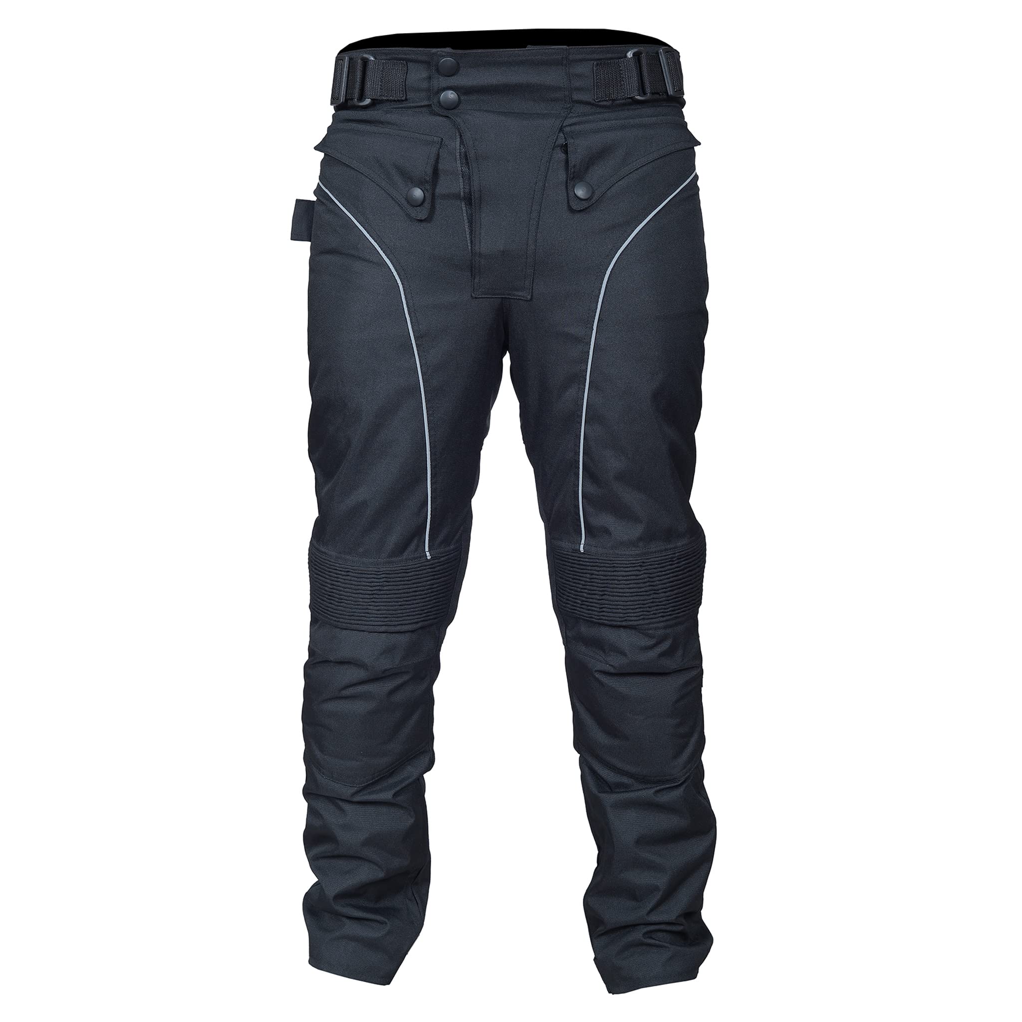 Xelement B7466 Men's 'The Racer' Black Cowhide Leather Racing Pants with X- Armor Protection 30 - Walmart.com