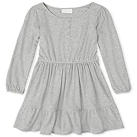 The Children's Place Girls' Tiered Peasant Dress