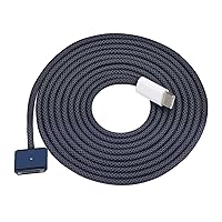 140W USB C to Magnetic 3 Fast Charging Cable (2m/6.6ft), USB C Cable Compatible with MacBook Air(15” M2 2023/13” M2 2022), MacBook Pro (16”/14” 2023/2021), Midnight Blue