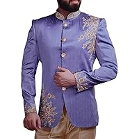 Mens Regency Jodhpuri Suit Embroidered Indian Wedding Jodhpuri JO1112