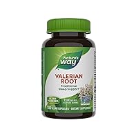Nature's Way Valerian Root - Traditional Sleep Support* - Valerian Root Capsules - Gluten Free & Vegan - 100 Capsules