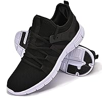 Running Shoes Lightweight Tennis Shoes Non Slip Gym Workout Shoes Breathable Mesh Walking Sneakers