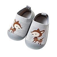 Size 4 Shoes Infant Boys Girls Animal Prints Cartoon Socks Shoes Toddler The Floor Socks Non Slip Sneaker Girl