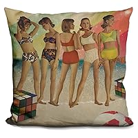 Beach Days are Over Decorative Accent Throw Pillow