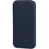 Case Wallet for iPhone 13/13 Mini/13 Pro/13 Pro Max, Luxury Flip Wallet Case with Card Holder, with Card Holder Kickstand Magnetic (Color : Blue, Size : 13pro max 6.7