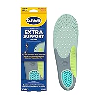 Extra Support Insoles for Women, Size 6-11, 1 Pair, Trim to Fit Inserts