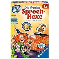 Ravensburger 24944 – The Cheeky Speech Witch – Play and Learning for Children, Educational Game for Children from 4 Years – Playing New Learning for 2-4 Players