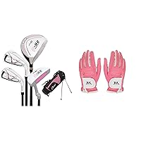 MAZEL Kids Golf Club Set & Golf Kids Glove,Bundle of 2